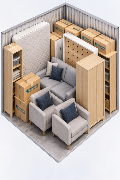 100 sq ft Ground Floor storage unit