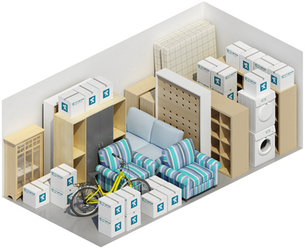 200 sq ft Ground Floor storage unit