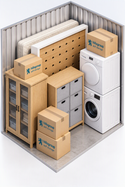 	35 sq ft storage unit